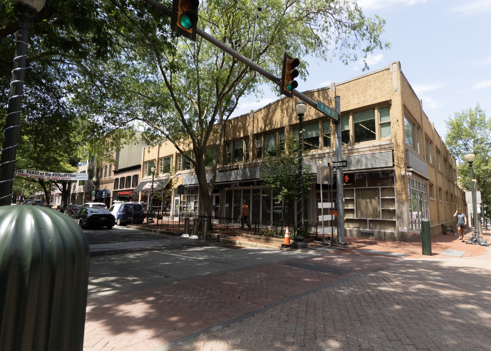 The building frontage at 5 West Gay Street, West Chester, seen from the corner
